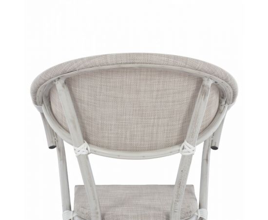 ΠΟΛΥΘΡΟΝΑ ΑΛΟΥΜΙΝΙΟΥ CLAY BAMBOO LOOK ΓΚΡΙ ΠΑΤΙΝΑ ΜΕ TEXTLINE HM5108 57x57x83cm - ΚΑΡΕΚΛΕΣ - ΠΟΛΥΘΡΟΝΕΣ στο Milonadakis.gr