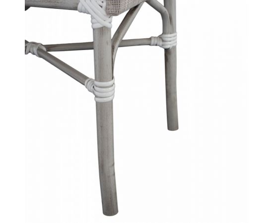 ΠΟΛΥΘΡΟΝΑ ΑΛΟΥΜΙΝΙΟΥ CLAY BAMBOO LOOK ΓΚΡΙ ΠΑΤΙΝΑ ΜΕ TEXTLINE HM5108 57x57x83cm - ΚΑΡΕΚΛΕΣ - ΠΟΛΥΘΡΟΝΕΣ στο Milonadakis.gr