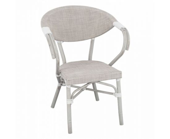 ΠΟΛΥΘΡΟΝΑ ΑΛΟΥΜΙΝΙΟΥ CLAY BAMBOO LOOK ΓΚΡΙ ΠΑΤΙΝΑ ΜΕ TEXTLINE HM5108 57x57x83cm - ΚΑΡΕΚΛΕΣ - ΠΟΛΥΘΡΟΝΕΣ στο Milonadakis.gr