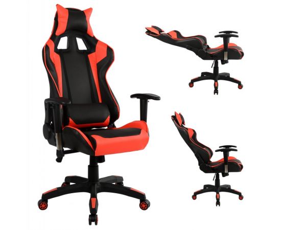 ΠΟΛΥΘΡΟΝΑ GAMING ZAYN HM1056.01 ΜΑΥΡΟ-ΚΟΚΚΙΝΟ PU 67x70x134 εκ. - ΚΑΡΕΚΛΕΣ ΓΡΑΦΕΙΟΥ στο Milonadakis.gr