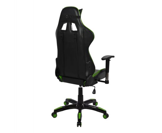 ΠΟΛΥΘΡΟΝΑ GAMING RACING HM1056.03 ΜΑΥΡΟ - ΠΡΑΣΙΝΟ PU 67x70x134 εκ. - ΚΑΡΕΚΛΕΣ ΓΡΑΦΕΙΟΥ στο Milonadakis.gr