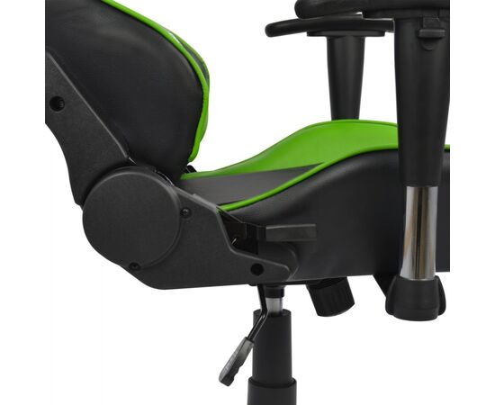 ΠΟΛΥΘΡΟΝΑ GAMING RACING HM1056.03 ΜΑΥΡΟ - ΠΡΑΣΙΝΟ PU 67x70x134 εκ. - ΚΑΡΕΚΛΕΣ ΓΡΑΦΕΙΟΥ στο Milonadakis.gr