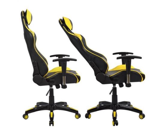 ΠΟΛΥΘΡΟΝΑ GAMING ZAYN HM1056.11 ΜΑΥΡΟ-ΚΙΤΡΙΝΟ PU 67x70x134 εκ. - ΚΑΡΕΚΛΕΣ ΓΡΑΦΕΙΟΥ στο Milonadakis.gr