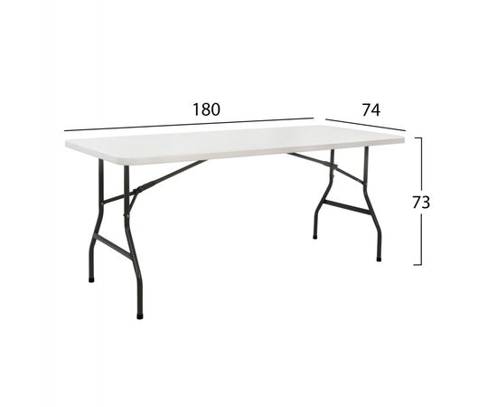 ΤΡΑΠΕΖΙ CATERING-ΣΥΝΕΔΡΙΟΥ HM5168 180Χ74Χ74 εκ. ΠΤΥΣΣΟΜΕΝΟ - ΤΡΑΠΕΖΙΑ στο Milonadakis.gr