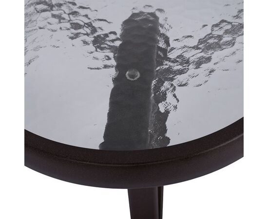 ΤΡΑΠΕΖΙ BRUNO 150X90Χ72Υεκ. ΚΑΦΕ ΜΕΤΑΛΛΙΚΟ ΜΕ ΓΥΑΛΙΝΗ ΕΠΙΦΑΝΕΙΑ HM5145.02 - ΤΡΑΠΕΖΙΑ ΕΞ. ΧΩΡΟΥ στο Milonadakis.gr
