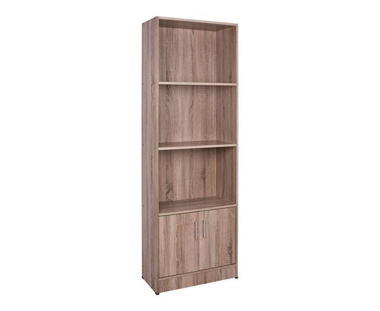 ΒΙΒΛΙΟΘΗΚΗ ΜΕΛΑΜΙΝΗΣ HAYDEN HM2269.02 ΣΕ ΧΡΩΜΑ SONAMA 60x30x174Υεκ. - ΒΙΒΛΙΟΘΗΚΕΣ στο Milonadakis.gr