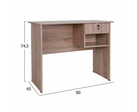 ΓΡΑΦΕΙΟ ΜΕΛΑΜΙΝΗΣ HAYDEN ΜΕ ΣΥΡΤΑΡΙ HM2283.02  SONAMA 90X45X74,5Y - ΓΡΑΦΕΙΑ στο Milonadakis.gr