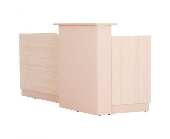 ΓΡΑΦΕΙΟ ΥΠΟΔΟΧΗΣ DALTON HM2068.02 ΜΕΛΑΜΙΝΗ ΣΕ SONAMA-ΜΠΕΖ 240x80x106Υεκ. - ΓΡΑΦΕΙΑ στο Milonadakis.gr