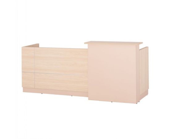 ΓΡΑΦΕΙΟ ΥΠΟΔΟΧΗΣ DALTON HM2068.02 ΜΕΛΑΜΙΝΗ ΣΕ SONAMA-ΜΠΕΖ 240x80x106Υεκ. - ΓΡΑΦΕΙΑ στο Milonadakis.gr