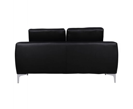 ΚΑΝΑΠΕΣ 2ΘΕΣΙΟΣ KΕΝΖΙΕ HM3121.21 ΜΕ ΜΑΥΡΟ PU 142x81x81 εκ. - ΚΑΝΑΠΕΔΕΣ-ΣΑΛΟΝΙΑ στο Milonadakis.gr