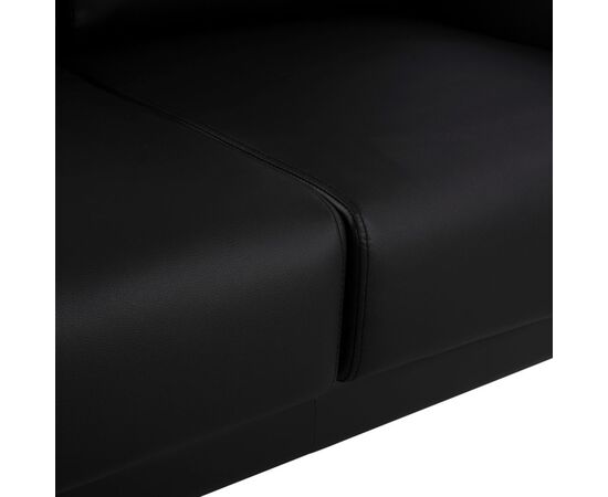 ΚΑΝΑΠΕΣ 2ΘΕΣΙΟΣ KΕΝΖΙΕ HM3121.21 ΜΕ ΜΑΥΡΟ PU 142x81x81 εκ. - ΚΑΝΑΠΕΔΕΣ-ΣΑΛΟΝΙΑ στο Milonadakis.gr
