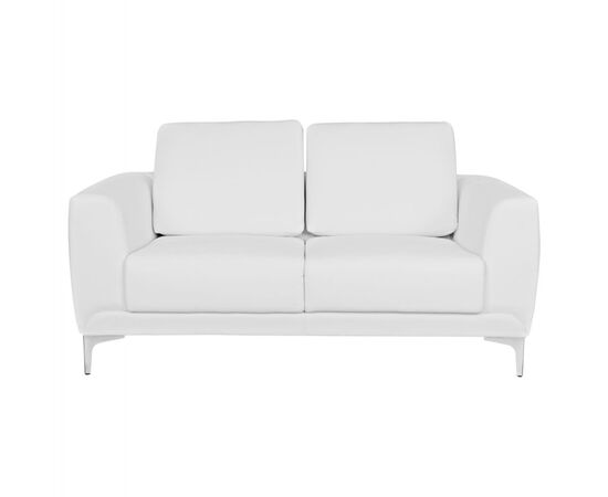 ΚΑΝΑΠΕΣ 2ΘΕΣΙΟΣ KΕΝΖΙΕ HM3121.22 ΜΕ ΛΕΥΚΟ PU 142x81x81 εκ. - ΚΑΝΑΠΕΔΕΣ-ΣΑΛΟΝΙΑ στο Milonadakis.gr