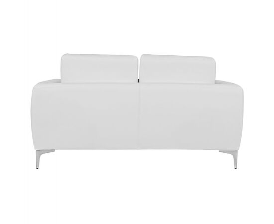 ΚΑΝΑΠΕΣ 2ΘΕΣΙΟΣ KΕΝΖΙΕ HM3121.22 ΜΕ ΛΕΥΚΟ PU 142x81x81 εκ. - ΚΑΝΑΠΕΔΕΣ-ΣΑΛΟΝΙΑ στο Milonadakis.gr