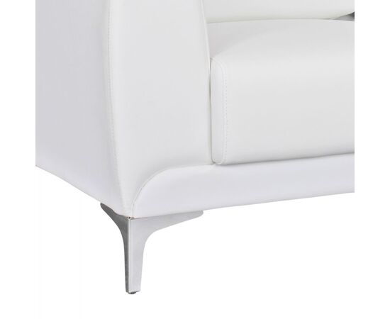 ΚΑΝΑΠΕΣ 2ΘΕΣΙΟΣ KΕΝΖΙΕ HM3121.22 ΜΕ ΛΕΥΚΟ PU 142x81x81 εκ. - ΚΑΝΑΠΕΔΕΣ-ΣΑΛΟΝΙΑ στο Milonadakis.gr