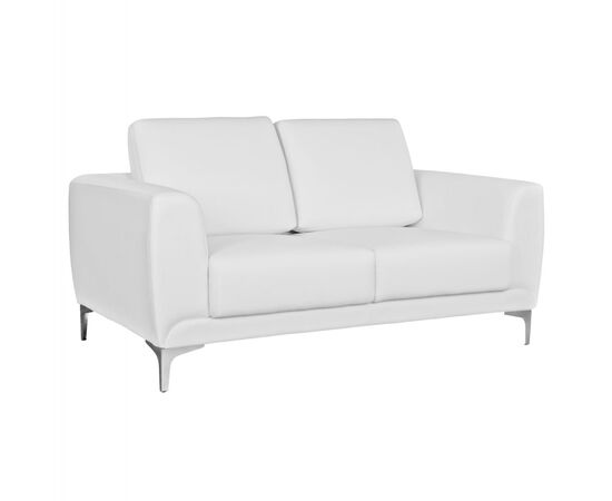 ΚΑΝΑΠΕΣ 2ΘΕΣΙΟΣ KΕΝΖΙΕ HM3121.22 ΜΕ ΛΕΥΚΟ PU 142x81x81 εκ. - ΚΑΝΑΠΕΔΕΣ-ΣΑΛΟΝΙΑ στο Milonadakis.gr