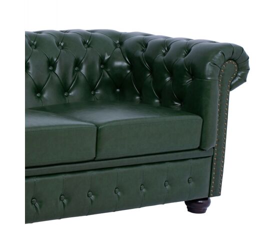 ΚΑΝΑΠΕΣ 3ΘΕΣΙΟΣ T.CHESTERFIELD HM3009.08 ΤΕΧΝΟΔΕΡΜΑ ΚΥΠΑΡΙΣΣΙ 208x90x73 εκ. - ΚΑΝΑΠΕΔΕΣ-ΣΑΛΟΝΙΑ στο Milonadakis.gr