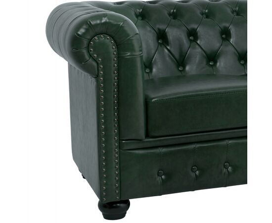 ΚΑΝΑΠΕΣ 3ΘΕΣΙΟΣ T.CHESTERFIELD HM3009.08 ΤΕΧΝΟΔΕΡΜΑ ΚΥΠΑΡΙΣΣΙ 208x90x73 εκ. - ΚΑΝΑΠΕΔΕΣ-ΣΑΛΟΝΙΑ στο Milonadakis.gr