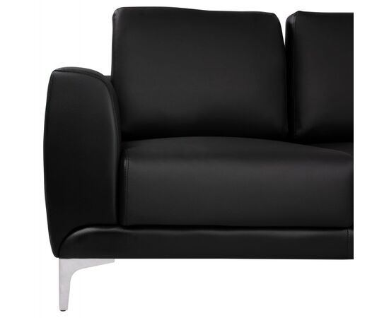 ΚΑΝΑΠΕΣ 3ΘΕΣΙΟΣ KENZIE HM3121.31 ΜΕ ΜΑΥΡΟ PU 190x81x81 εκ. - ΚΑΝΑΠΕΔΕΣ-ΣΑΛΟΝΙΑ στο Milonadakis.gr
