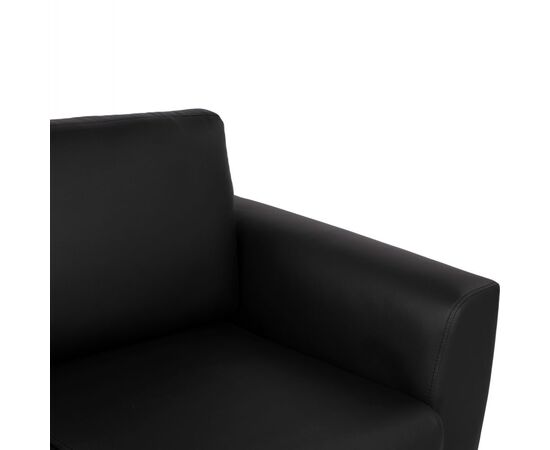 ΚΑΝΑΠΕΣ 3ΘΕΣΙΟΣ KENZIE HM3121.31 ΜΕ ΜΑΥΡΟ PU 190x81x81 εκ. - ΚΑΝΑΠΕΔΕΣ-ΣΑΛΟΝΙΑ στο Milonadakis.gr