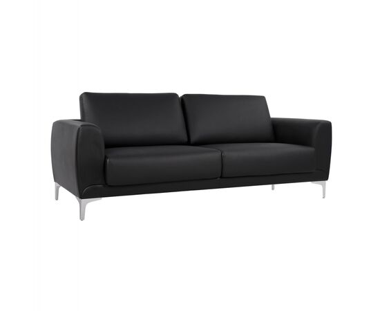 ΚΑΝΑΠΕΣ 3ΘΕΣΙΟΣ KENZIE HM3121.31 ΜΕ ΜΑΥΡΟ PU 190x81x81 εκ. - ΚΑΝΑΠΕΔΕΣ-ΣΑΛΟΝΙΑ στο Milonadakis.gr