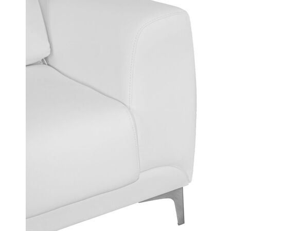 ΚΑΝΑΠΕΣ 3ΘΕΣΙΟΣ KENZIE HM3121.32 ΜΕ ΛΕΥΚΟ PU 190x81x81 εκ. - ΚΑΝΑΠΕΔΕΣ-ΣΑΛΟΝΙΑ στο Milonadakis.gr