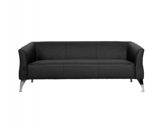 ΚΑΝΑΠΕΣ 3ΘΕΣΙΟΣ KIANA HM3122.31 ΜΕ ΜΑΥΡΟ PU 180x75x71 εκ. - ΚΑΝΑΠΕΔΕΣ-ΣΑΛΟΝΙΑ στο Milonadakis.gr