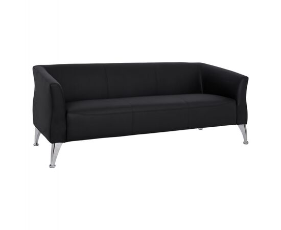 ΚΑΝΑΠΕΣ 3ΘΕΣΙΟΣ KIANA HM3122.31 ΜΕ ΜΑΥΡΟ PU 180x75x71 εκ. - ΚΑΝΑΠΕΔΕΣ-ΣΑΛΟΝΙΑ στο Milonadakis.gr