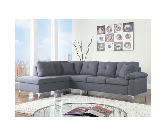 ΚΑΝΑΠΕΣ ΓΩΝΙΑ ΑΡΙΣΤΕΡΗ ZAILA HM3087L ΥΦΑΣΜΑ ΓΚΡΙ 282x197x90 εκ. - ΚΑΝΑΠΕΔΕΣ-ΣΑΛΟΝΙΑ στο Milonadakis.gr