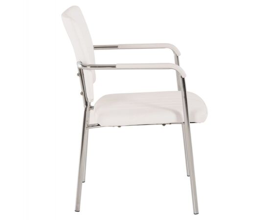 ΚΑΡΕΚΛΑ QUESTA ΜΕ ΜΠΡΑΤΣΑ HM1070.02 ΛΕΥΚΗ 56,5x59x85 cm - ΚΑΡΕΚΛΕΣ ΕΠΙΣΚΕΠΤΗ στο Milonadakis.gr