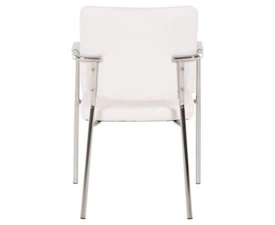 ΚΑΡΕΚΛΑ QUESTA ΜΕ ΜΠΡΑΤΣΑ HM1070.02 ΛΕΥΚΗ 56,5x59x85 cm - ΚΑΡΕΚΛΕΣ ΕΠΙΣΚΕΠΤΗ στο Milonadakis.gr