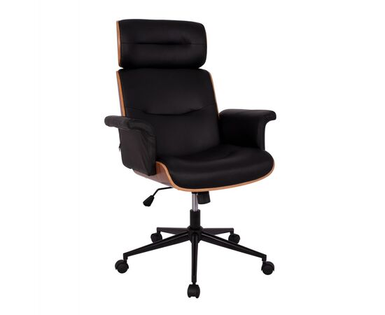 ΚΑΡΕΚΛΑ ΓΡΑΦΕΙΟΥ ΔΙΕΥΘΥΝΤΙΚΗ SUPERIOR PRO HM1108.01 ΚΑΡΥΔΙ-ΜΑΥΡO PU 74x74x116Yεκ. - ΚΑΡΕΚΛΕΣ ΓΡΑΦΕΙΟΥ στο Milonadakis.gr
