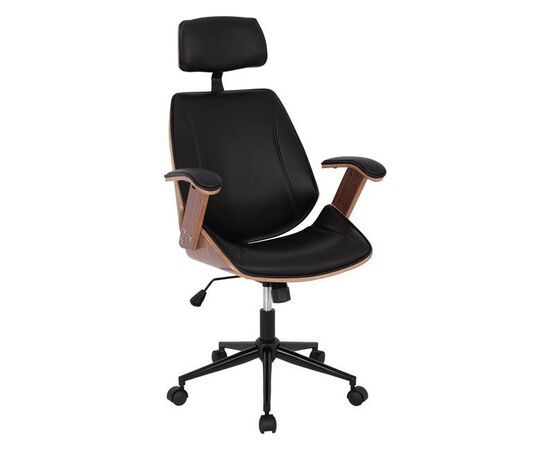 ΚΑΡΕΚΛΑ ΓΡΑΦΕΙΟΥ ΔΙΕΥΘΥΝΤΙΚΗ SUPERIOR PRO HM1109.01 ΚΑΡΥΔΙ-ΜΑΥΡO PU 63x67x123Yεκ. - ΚΑΡΕΚΛΕΣ ΓΡΑΦΕΙΟΥ στο Milonadakis.gr