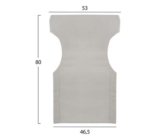 ΜΑΞΙΛΑΡΙ TEXTILENE 600gr/m2 2X1 ΕΚΡΟΥ ΓΙΑ ΠΟΛΥΘΡΟΝΑ ΣΚΗΝΟΘΕΤΗ HM5272.60 46.5Χ53Χ80Υεκ. - ΠΑΝΙΑ ΚΑΡΕΚΛΑΣ ΣΚΗΝΟΘΕΤΗ στο Milonadakis.gr