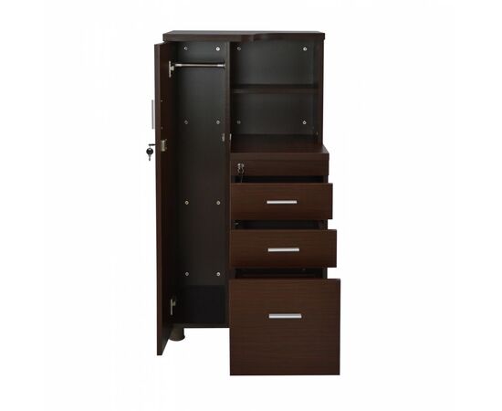 ΝΤΟΥΛΑΠΙ ΓΡΑΦΕΙΟΥ ΕΠΑΓΓΕΛΜΑΤΙΚΟ WENGE  HM2052.02L 60x46x120 - ΝΤΟΥΛΑΠΙΑ στο Milonadakis.gr