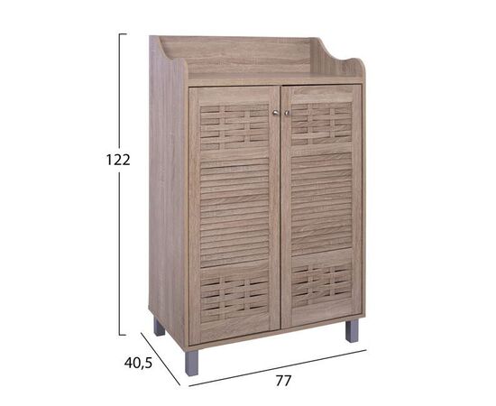 ΠΑΠΟΥΤΣΟΘΗΚΗ-ΝΤΟΥΛΑΠΙ KAILENA ΞΥΛΙΝΗ HM2230.02 SONAMA 77X40,5X122εκ. - ΝΤΟΥΛΑΠΙΑ - ΠΑΠΟΥΤΣΟΘΗΚΕΣ στο Milonadakis.gr
