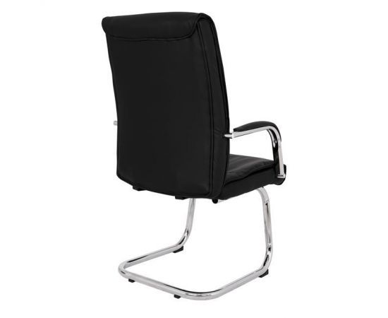 ΠΟΛΥΘΡΟΝΑ JACOB HM1045.11 ΜΑΥΡΟ PU ΜΕ ΒΑΣΗ ΧΡΩΜΙΟΥ 57x66,5x102 cm - ΚΑΡΕΚΛΕΣ ΕΠΙΣΚΕΠΤΗ στο Milonadakis.gr