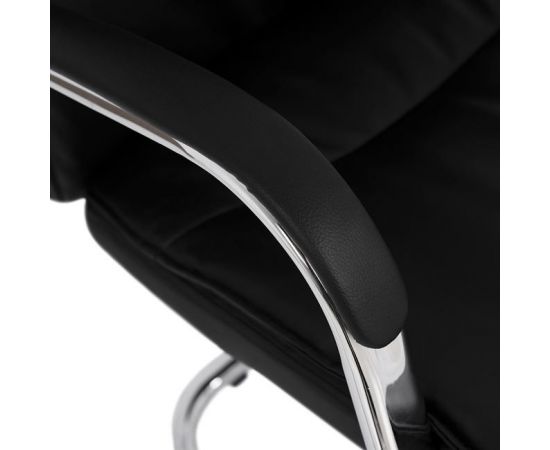ΠΟΛΥΘΡΟΝΑ JACOB HM1045.11 ΜΑΥΡΟ PU ΜΕ ΒΑΣΗ ΧΡΩΜΙΟΥ 57x66,5x102 cm - ΚΑΡΕΚΛΕΣ ΕΠΙΣΚΕΠΤΗ στο Milonadakis.gr