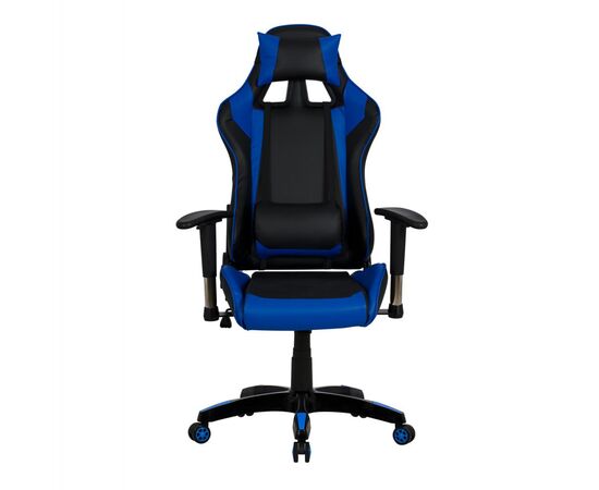 ΠΟΛΥΘΡΟΝΑ ΓΡΑΦΕΙΟΥ GAMING ZAYN HM1056.08 ΜΑΥΡΟ-ΜΠΛΕ PU 67x70x134 cm - ΚΑΡΕΚΛΕΣ ΓΡΑΦΕΙΟΥ στο Milonadakis.gr