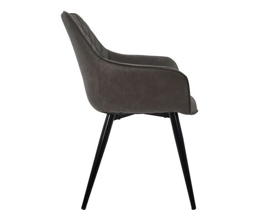 ΠΟΛΥΘΡΟΝΑ MANDO HM8006.10 ΜΕ ΓΚΡΙ NUBUCK ΥΦΑΣΜΑ 60x60x84 εκ. - ΚΑΡΕΚΛΕΣ - ΠΟΛΥΘΡΟΝΕΣ ΕΣ. στο Milonadakis.gr