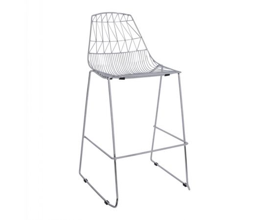 ΣΚΑΜΠΩ BAR ΜΕΤΑΛΛΙΚΟ HM5465.100 LUX ΧΡΩΜΙΟΥ 57x56,5x107 εκ. - ΣΚΑΜΠΟ ΜΠΑΡ στο Milonadakis.gr