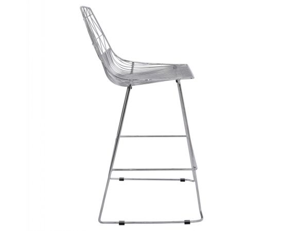 ΣΚΑΜΠΩ BAR ΜΕΤΑΛΛΙΚΟ HM5465.100 LUX ΧΡΩΜΙΟΥ 57x56,5x107 εκ. - ΣΚΑΜΠΟ ΜΠΑΡ στο Milonadakis.gr