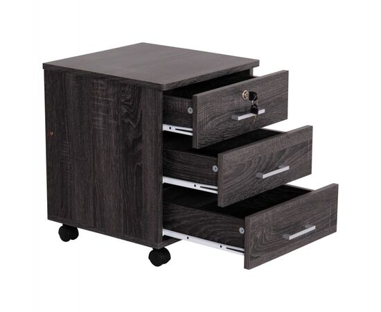 ΣΥΡΤΑΡΙΕΡΑ ΓΡΑΦΕΙΟΥ HAYDEN HM2282.01 ΣΕ ΑΝΘΡΑΚΙ ΧΡΩΜΑ 39.5x40x46.5Υεκ - ΣΥΡΤΑΡΙΕΡΕΣ στο Milonadakis.gr