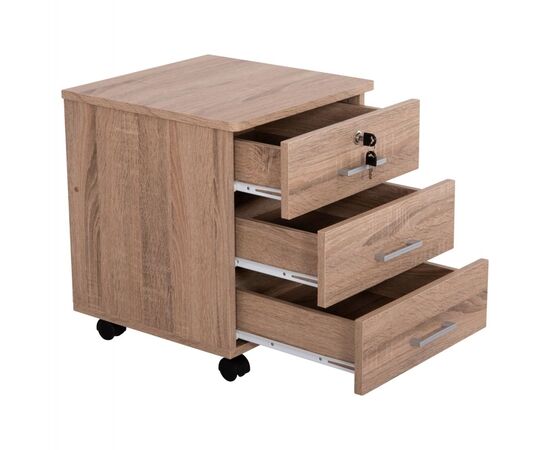 ΣΥΡΤΑΡΙΕΡΑ ΓΡΑΦΕΙΟΥ HAYDEN HM2282.02 ΣΕ SONAMA ΧΡΩΜΑ 39.5x40x46.5Υεκ - ΣΥΡΤΑΡΙΕΡΕΣ στο Milonadakis.gr