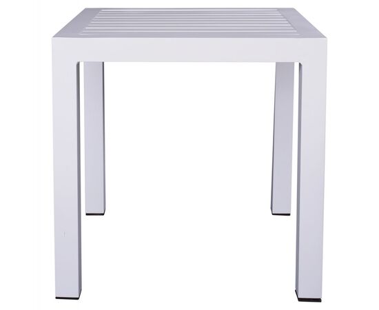 ΤΡΑΠΕΖΙ ΑΛΟΥΜΙΝΙΟΥ QIANA HM5402.01 ΛΕΥΚΟ 45x45x45,5 εκ. - ΤΡΑΠΕΖΙΑ ΕΞ. ΧΩΡΟΥ στο Milonadakis.gr