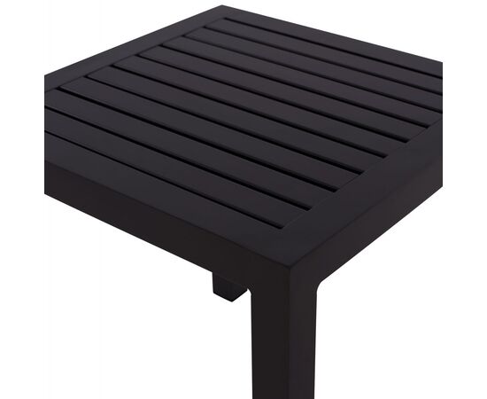 ΤΡΑΠΕΖΙ ΑΛΟΥΜΙΝΙΟΥ QIANA HM5402.02 ΓΚΡΙ 45x45x45,5 εκ. - ΤΡΑΠΕΖΙΑ ΕΞ. ΧΩΡΟΥ στο Milonadakis.gr