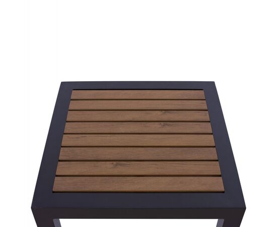 ΤΡΑΠΕΖΙ ΑΛΟΥΜΙΝΙΟΥ SABRA HM5403.02 ΓΚΡΙ ΜΕ POLYWOOD 45Χ45X45,5 εκ. - ΤΡΑΠΕΖΙΑ ΕΞ. ΧΩΡΟΥ στο Milonadakis.gr