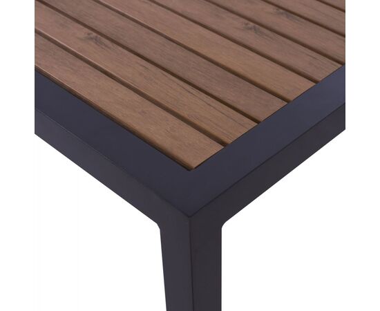 ΤΡΑΠΕΖΙ ΑΛΟΥΜΙΝΙΟΥ SABRA HM5403.02 ΓΚΡΙ ΜΕ POLYWOOD 45Χ45X45,5 εκ. - ΤΡΑΠΕΖΙΑ ΕΞ. ΧΩΡΟΥ στο Milonadakis.gr