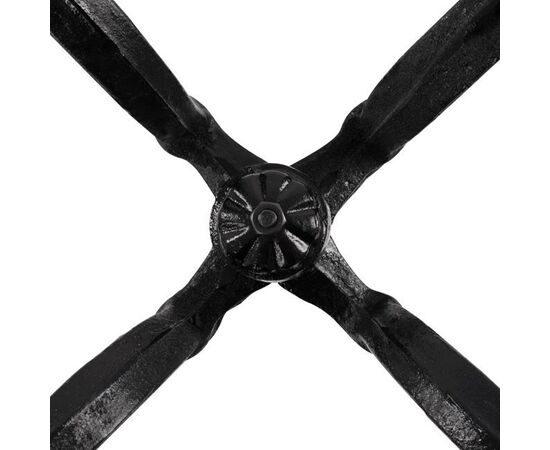 ΒΑΣΗ ΑΠΟ ΜΑΝΤΕΜΙ HM444 4ΝΥΧΗ ΣΕ ΜΑΥΡΟ ΧΡΩΜΑ 57X57X72 - ΒΑΣΕΙΣ ΤΡΑΠΕΖΙΩΝ στο Milonadakis.gr