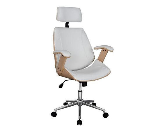 ΚΑΡΕΚΛΑ ΓΡΑΦΕΙΟΥ ΔΙΕΥΘΥΝΤΙΚΗ SUPERIOR PRO HM1109.02 SONAMA-ΑΣΠΡO PU 63x67x123Yεκ. - ΚΑΡΕΚΛΕΣ ΓΡΑΦΕΙΟΥ στο Milonadakis.gr