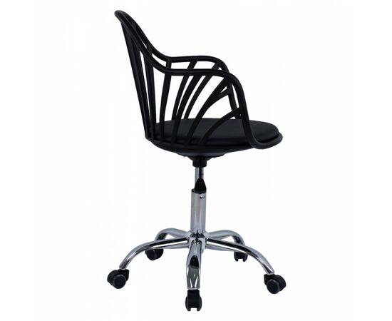 ΚΑΡΕΚΛΑ ΓΡΑΦΕΙΟΥ BECKY HM8457.02 ΣΕ ΜΑΥΡΟ ΧΡΩΜΑ - ΚΑΡΕΚΛΕΣ ΓΡΑΦΕΙΟΥ στο Milonadakis.gr